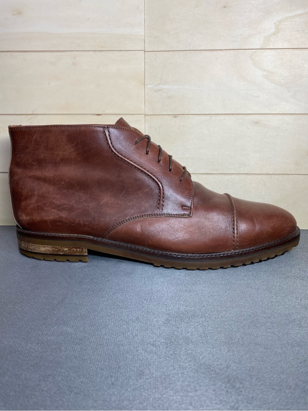 Bostonian Florentine Chukka Boots Brown Leather Men's Size 10.5 M Shoes